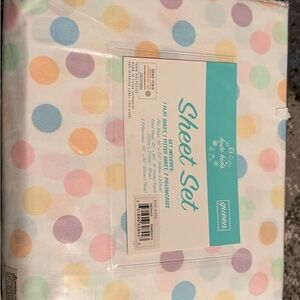 Polka Dot Sheet Set - Multicolor